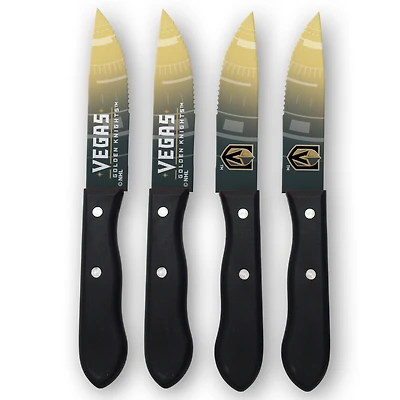 Vegas Golden Knights - Ensemble de 4 couteaux à steak