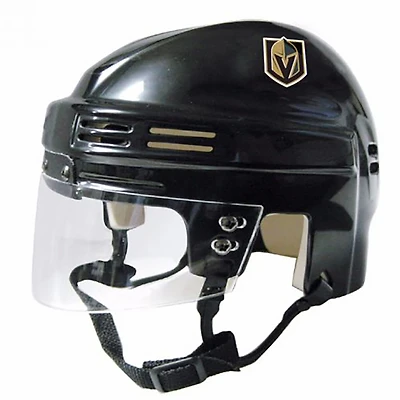 Casque Mini Sportstar noir non signé des Vegas Golden Knights