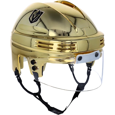 Casque mini chromé doré non signé Vegas Golden Knights Sportstar