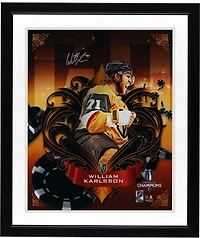 William Karlsson Vegas Golden Knights 2023 Stanley Cup Champions Autographed 16" x 20" Misfits Panel Photograph