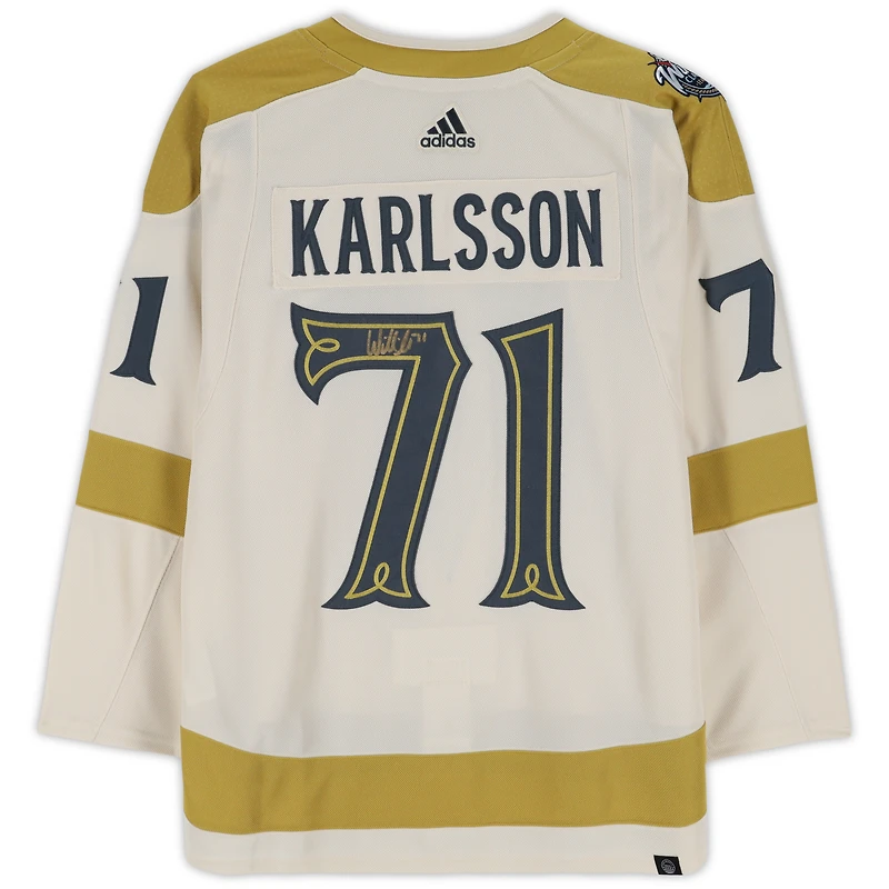 William Karlsson Vegas Golden Knights Autographed 2024 Winter Classic adidas Authentic Jersey