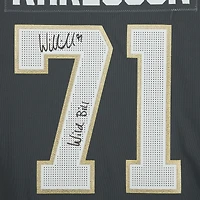 Maillot authentique Adidas noir autographié par William Karlsson Vegas Golden Knights avec inscription "Wild Bill"