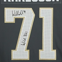 Maillot authentique Adidas noir autographié par William Karlsson Vegas Golden Knights avec inscription "Wild Bill"