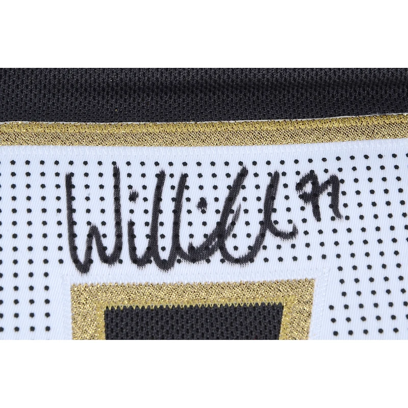 Maillot authentique Adidas noir autographié de William Karlsson, des Golden Knights de Vegas