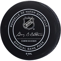 Rondelle de match officielle autographiée par William Karlsson Vegas Golden Knights
