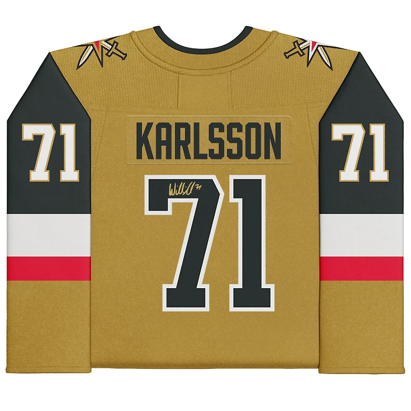 Maillot Breakaway fanatique alternatif autographié par William Karlsson Vegas Golden Knights