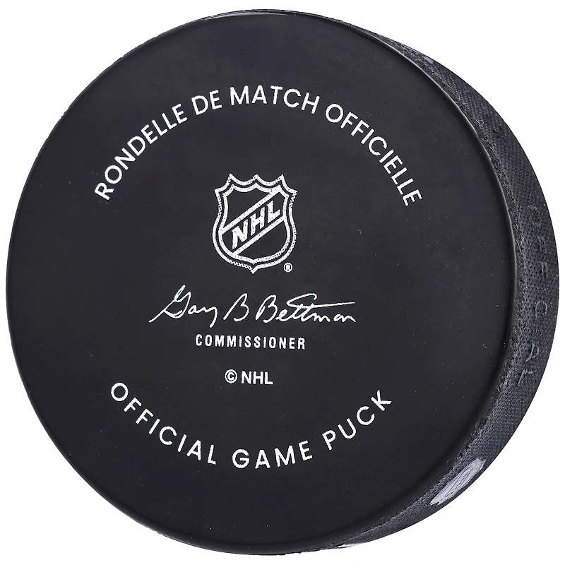 Rondelle de hockey officielle autographiée par William Karlsson des Vegas Golden Knights