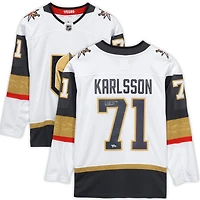 Maillot blanc autographié de William Karlsson, Golden Knights de Vegas, Fanatics Breakaway