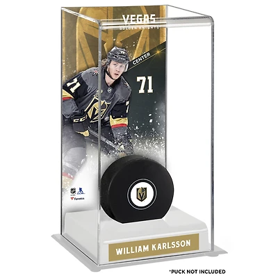 William Karlsson Vegas Golden Knights Étui de luxe pour rondelle de hockey
