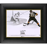 William Karlsson Vegas Golden Knights Framed Autographed 16" x 20" Goal Between Legs Spotlight Photograph