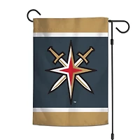 WinCraft Vegas Golden Knights Drapeau de jardin double face 12" x 18"