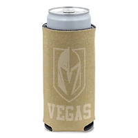 WinCraft Vegas Golden Knights 12 oz. Refroidisseur de canette mince avec logo d'équipe