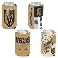 WinCraft Vegas Golden Knights 4-Pack 12oz. Ensemble refroidisseur de canettes