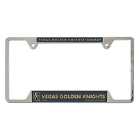 Cadre de plaque d'immatriculation en métal chromé WinCraft Vegas Golden Knights