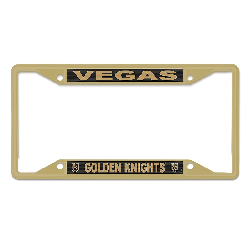 WinCraft Vegas Golden Knights Metal License Plate Frame