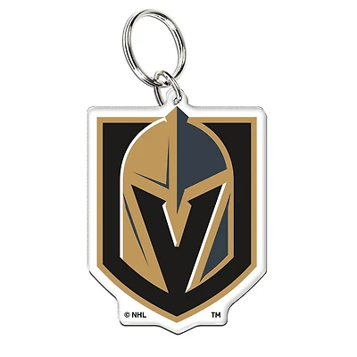 Porte-clés en acrylique premium WinCraft Vegas Golden Knights