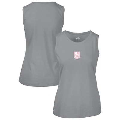 Débardeur gris pour femme avec logo Macy Core la fête des mères Vegas Golden Knights