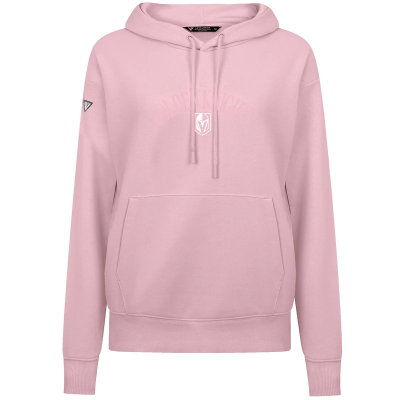 Sweat à capuche rose clair Vegas Golden Knights Mother's Day Adorn pour femme Levelwear