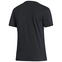 T-shirt adidas noir Vegas Golden Knights Reverse Retro 2.0 Playmaker pour femme