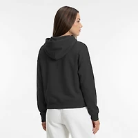 Women's Champion  Black Vegas Golden Knights Arched Pill Box Hoodie
