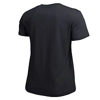 Women's Champion  Black Vegas Golden Knights Wordmark Lockup T-Shirt