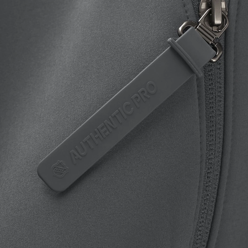 Women's Fanatics Black Vegas Golden Knights Authentic Pro Rink Raglan Full-Zip Hoodie