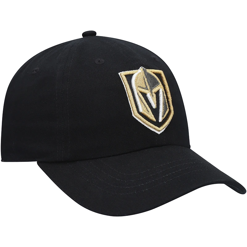 Casquette réglable avec logo principal Fanatics Black Vegas Golden Knights Core pour femmes