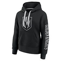 Women's Fanatics Black Vegas Golden Knights Elements Next Pullover Hoodie