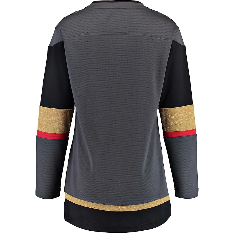 Women's Fanatics  Black Vegas Golden Knights Home Breakaway Jersey