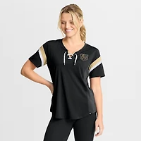 T-shirt Fanatics Black Vegas Golden Knights Offside Athena pour femmes