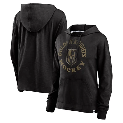 Sweat à capuche léger Black Vegas Golden Knights Special Edition 2.0 de marque Fanatics pour femmes