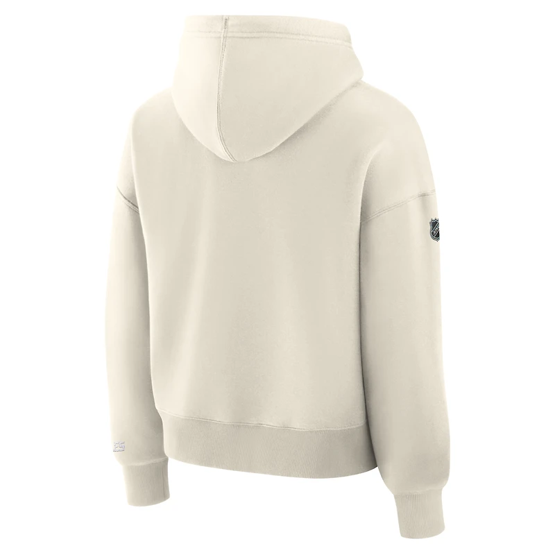 Women's Fanatics Cream Vegas Golden Knights Hoodie