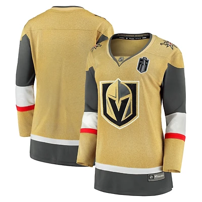 Women's Fanatics Gold Vegas Golden Knights 2026 Stanley Cup Final Breakaway Jersey