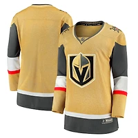 Women's Fanatics Gold Vegas Golden Knights Home Breakaway Jersey