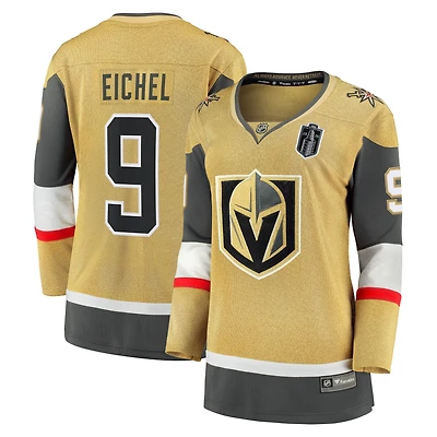Women's Fanatics Jack Eichel Gold Vegas Golden Knights 2026 Stanley Cup Final Breakaway Jersey