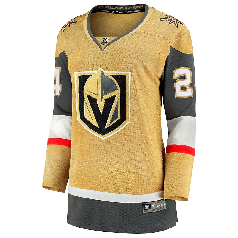 Women's Fanatics Jaycob Megna Gold Vegas Golden Knights Home Breakaway Jersey