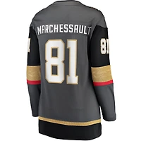 Fanatics pour femmes Jonathan Marchessault Gris Vegas Golden Knights Alternate Premier Breakaway Player Maillot