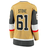 Women's Fanatics Mark Stone Gold Vegas Golden Knights Captain Patch Home Breakaway Player Jersey