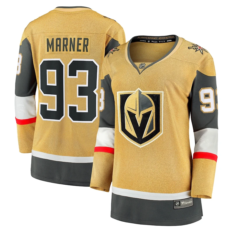 Maillot de Mitch Marner, fanatiques féminines, Golden Knights Vegas, domicile, Breakaway