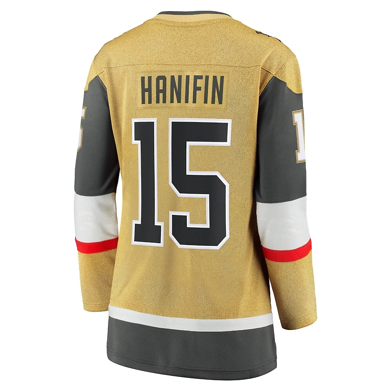 Maillot Breakaway doré Noah Hanifin Vegas Golden Knights de la finale Coupe Stanley 2026 pour femmes (Fanatics)