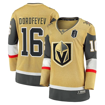 Women's Fanatics Pavel Dorofeyev Gold Vegas Golden Knights 2026 Stanley Cup Final Breakaway Jersey