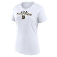 Pack combiné de t-shirts Risk Fanatics Vegas Golden Knights pour femmes