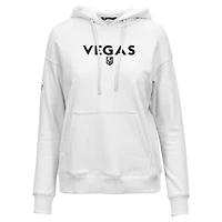 Sweat à capuche blanc Vegas Golden Knights Adorn City Capsule pour femme Levelwear
