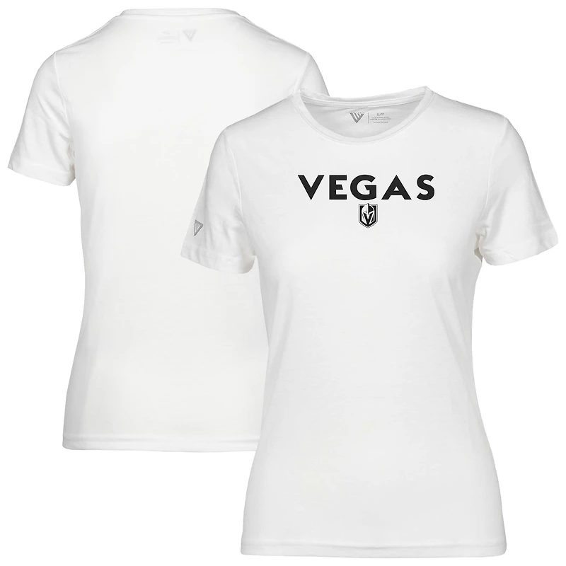 T-shirt capsule Maddox City pour femme, blanc, Vegas Golden Knights