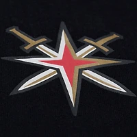 Women's Mitchell & Ness  Black Vegas Golden Knights Crewneck Sweatshirt