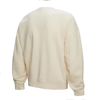 Sweat-shirt à capuche pour femme Mitchell & Ness Cream Vegas Golden Knights Logo 3.0