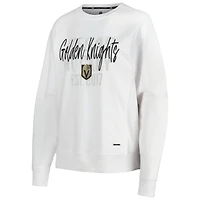 Sweat-shirt MSX par Michael Strahan blanc Vegas Golden Knights Millie pour femmes