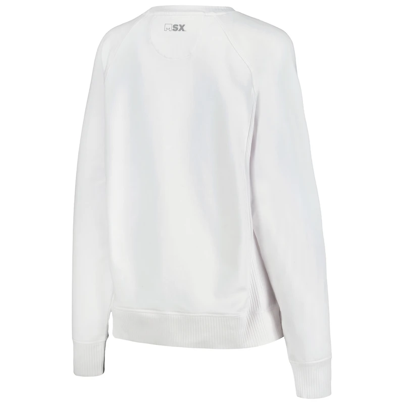 Sweat-shirt MSX par Michael Strahan blanc Vegas Golden Knights Millie pour femmes