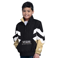 Haut à enfiler demi-zippé pour jeunes Prospect Vegas Golden Knights Black Starter