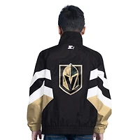 Haut à enfiler demi-zippé pour jeunes Prospect Vegas Golden Knights Black Starter